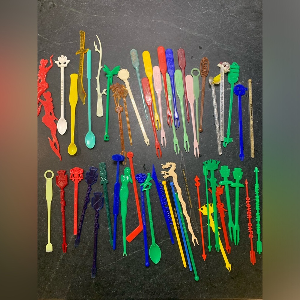 VINTAGE SWIZZLE STICKS | Bar Advertising